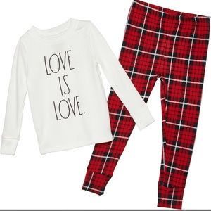 Rae Dunn Love is Love Toddler Pajama